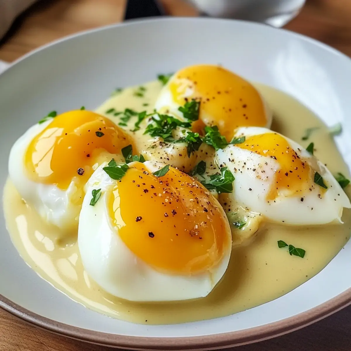 Eier in SenfsoAe Omas famoses Senfeier Rezept wezjlp